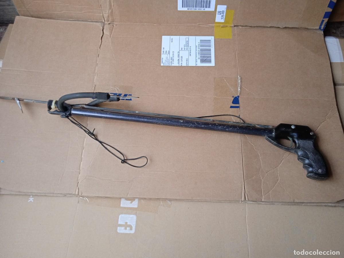 Coleccionismo deportivo: Fusil de pesca antiguo - Foto 1