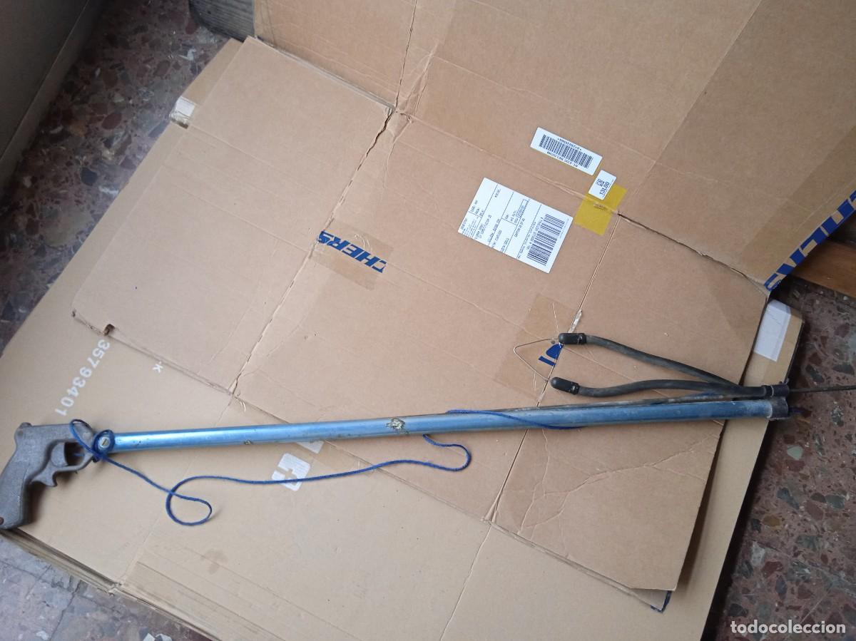 Coleccionismo deportivo: Fusil de pesca antiguo - Foto 1