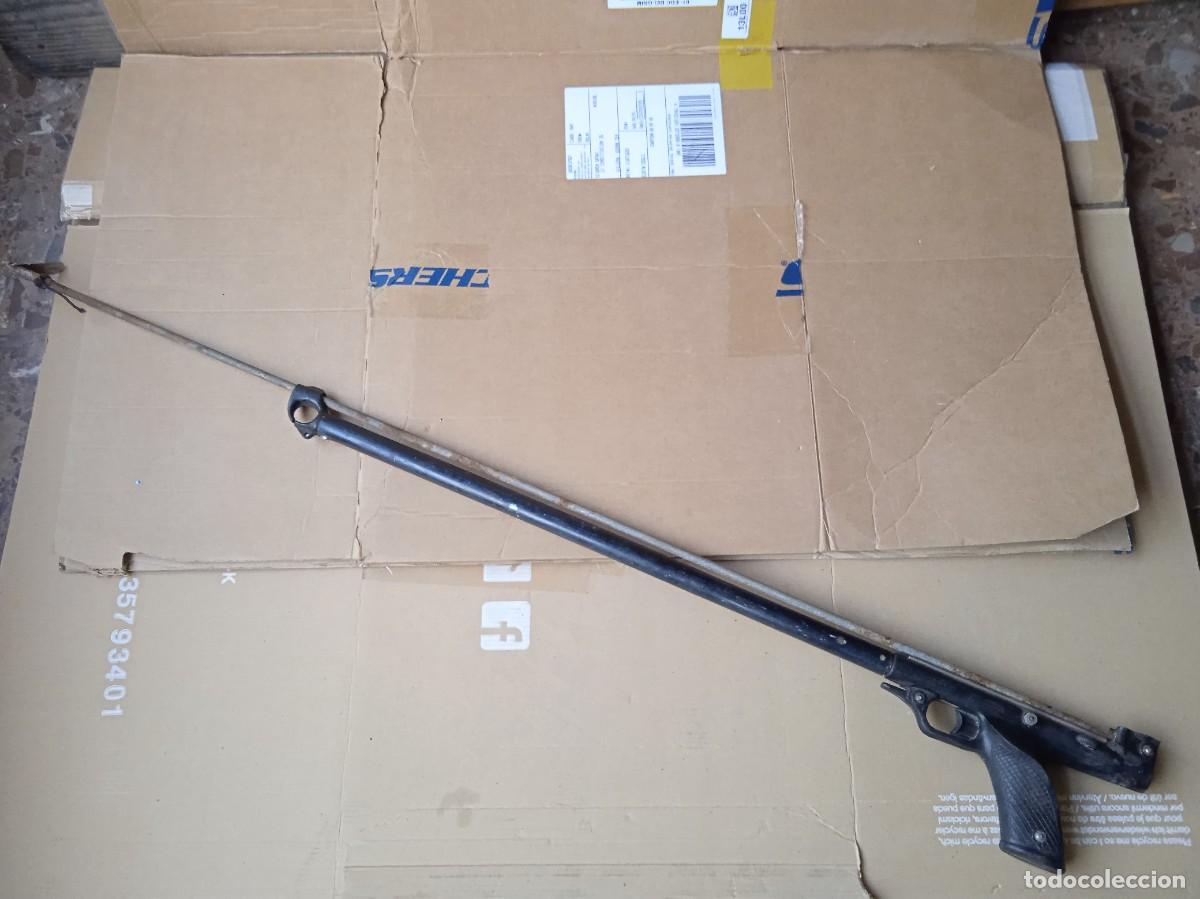Coleccionismo deportivo: Fusil de pesca antiguo