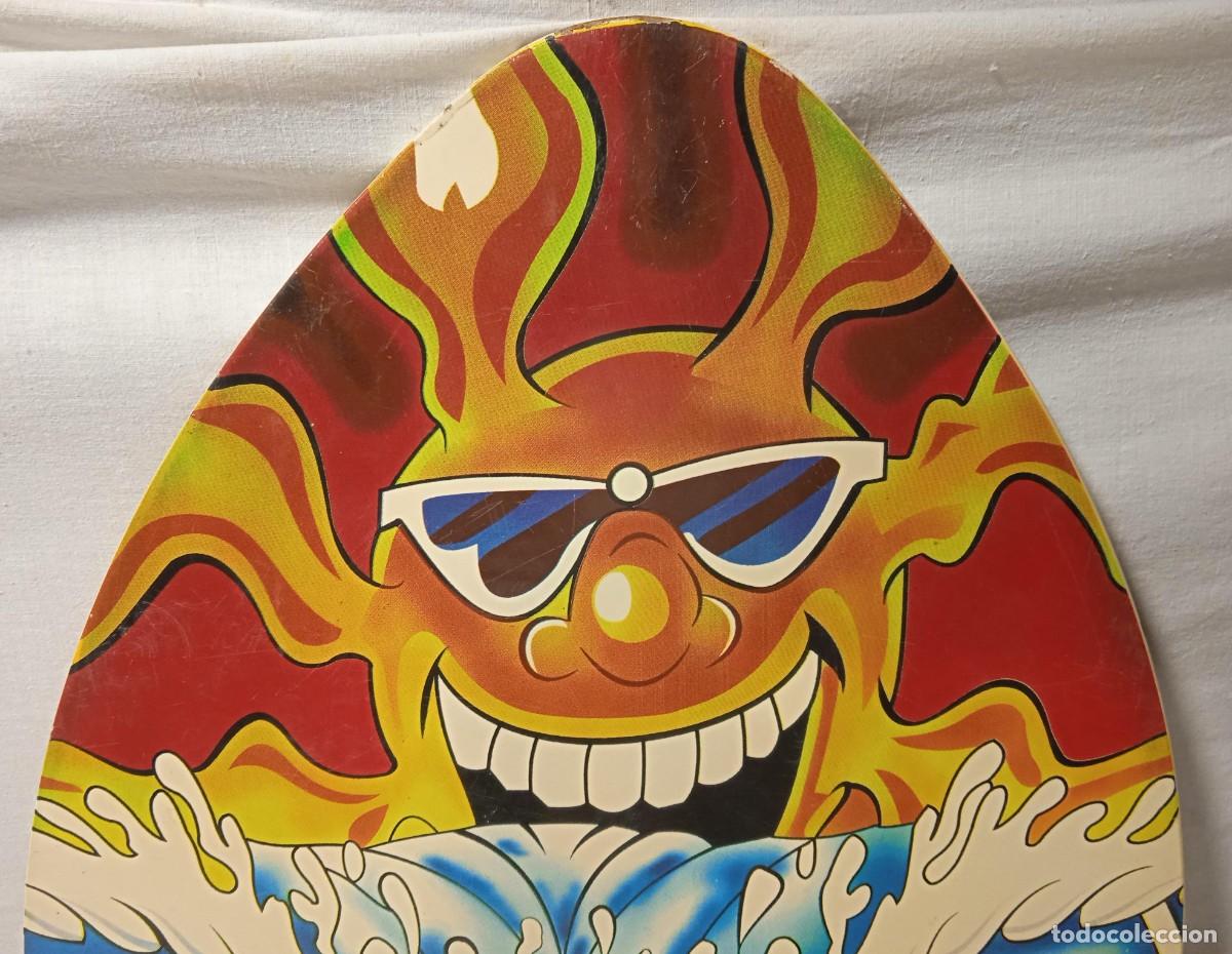 Coleccionismo deportivo: Tabla madera estilo Surf - Foto 2
