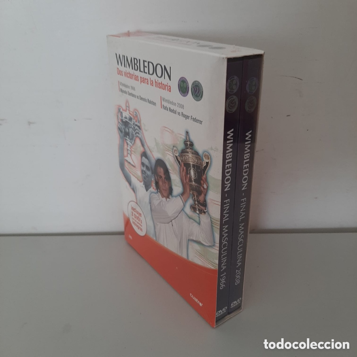 Coleccionismo deportivo: TENIS WILBLEDON 1966 ,2008 - Foto 2