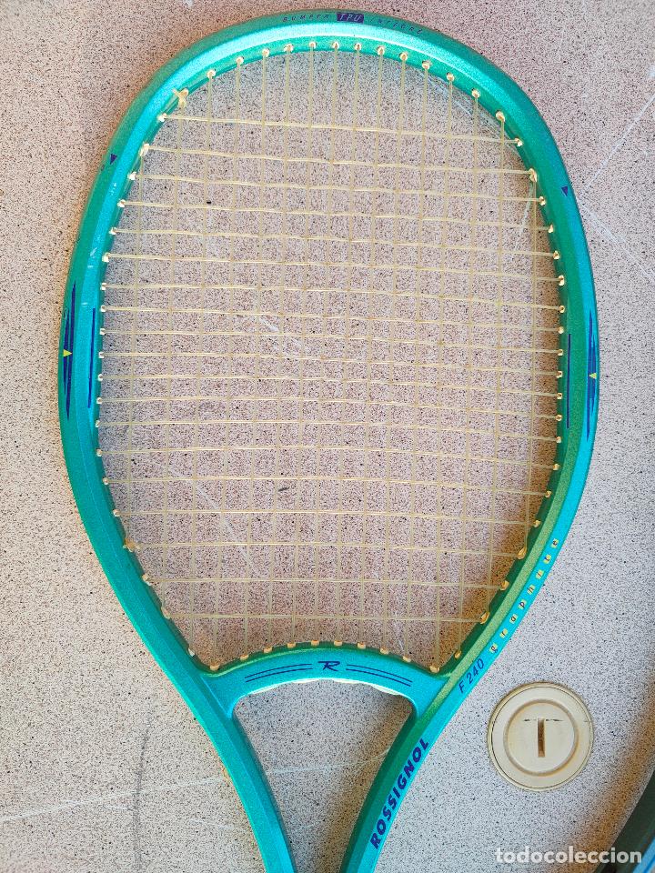 Coleccionismo deportivo: Dos Raquetas de tenis rossignol - Foto 3