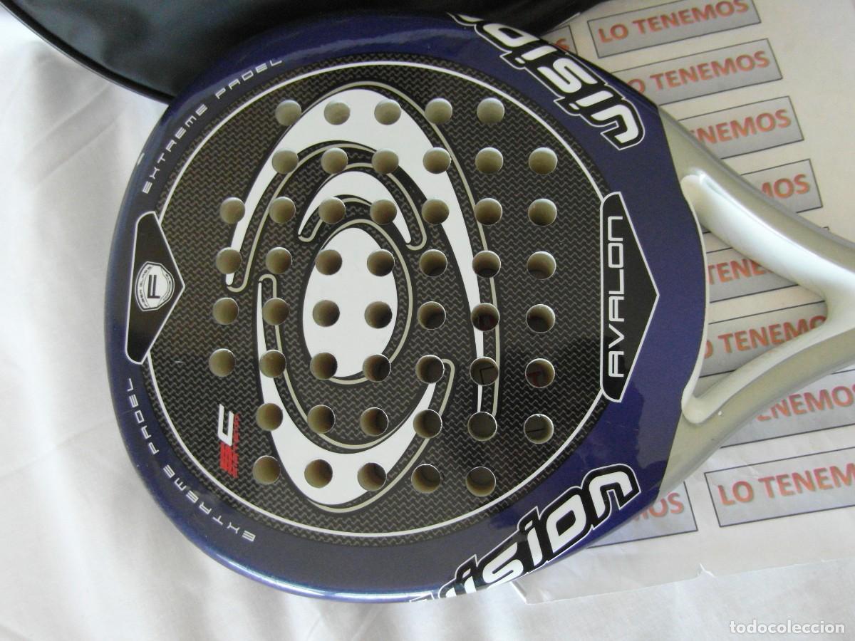 Coleccionismo deportivo: Pala de padel vision avalon 38mm - Foto 3