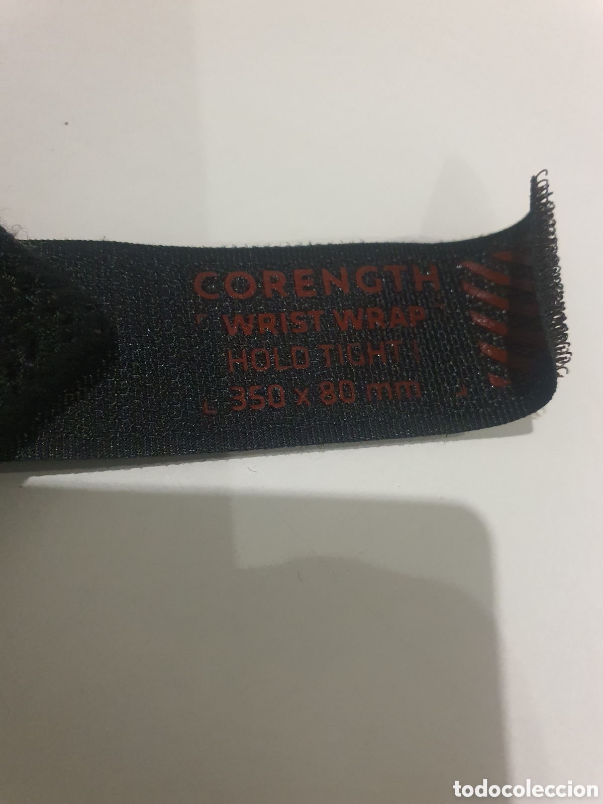 Coleccionismo deportivo: Mu&ntilde;equera Compresi&oacute;n 350x80 mm - Foto 2