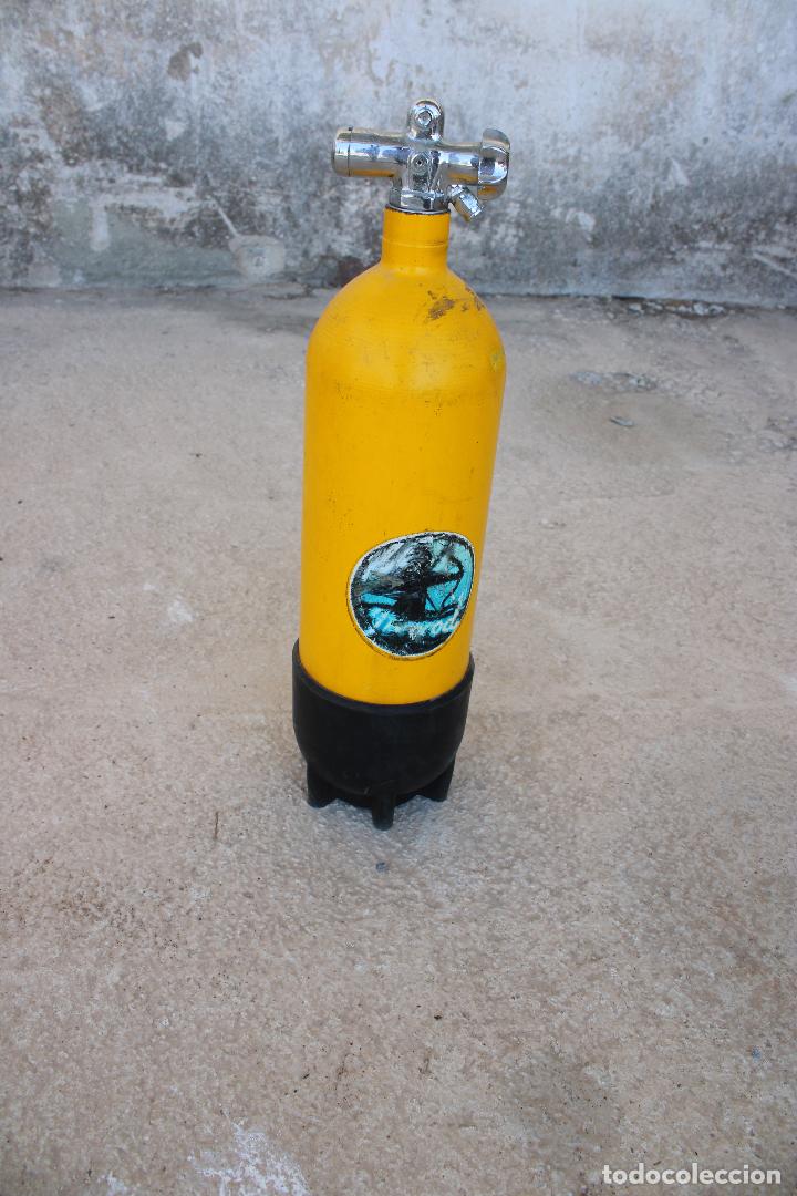 Coleccionismo deportivo: botella aire comprimido submarinismo - Foto 4