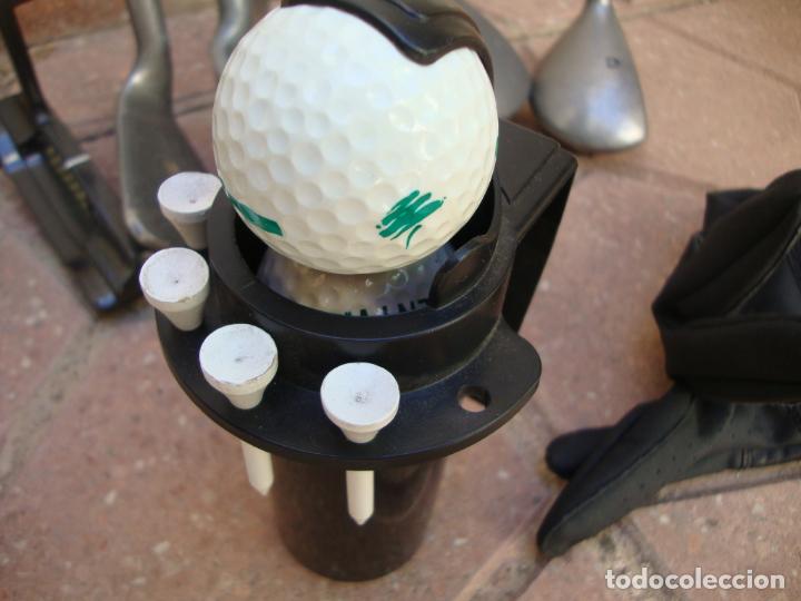 Coleccionismo deportivo: bolsa con palos de golf - Foto 2