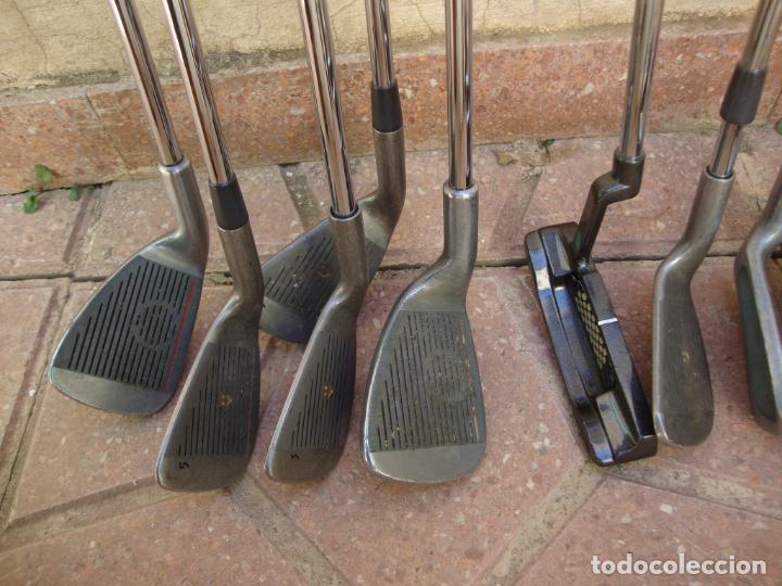Coleccionismo deportivo: bolsa con palos de golf - Foto 6