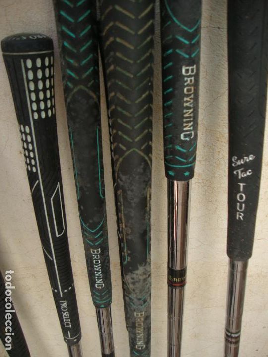 Coleccionismo deportivo: bolsa con palos de golf - Foto 8