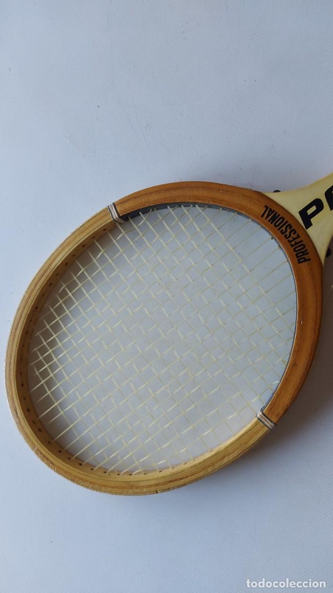 Coleccionismo deportivo: RAQUETA TENIS DE MADERA - Foto 3
