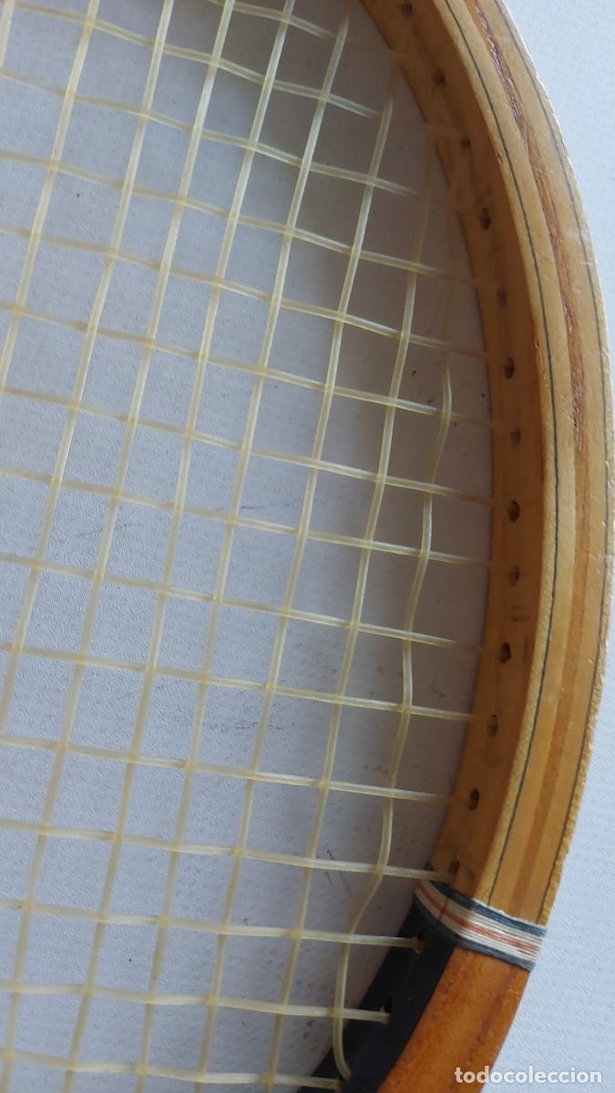 Coleccionismo deportivo: RAQUETA TENIS DE MADERA - Foto 11