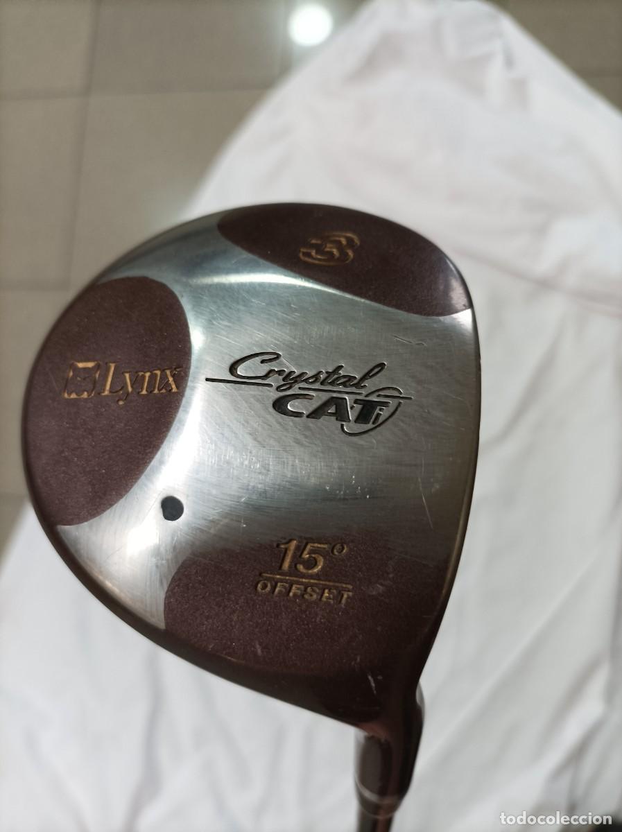 Sammelleidenschaft Sport: Palo de Golf - MADERA 3 LYNX CRYSTAL CAT LADIES