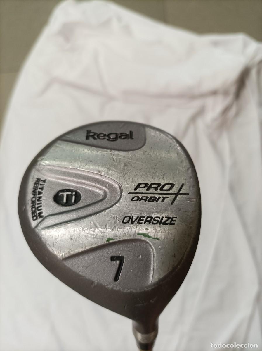 Sports collectibles: Palo de Golf - MADERA 7 Utility REGAL PRO ORBIT TITANIUM