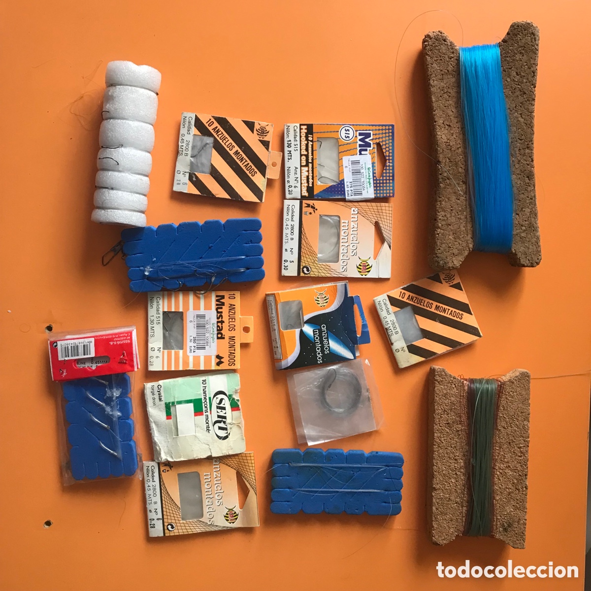 Coleccionismo deportivo: Lote aparejo pesca - Foto 14