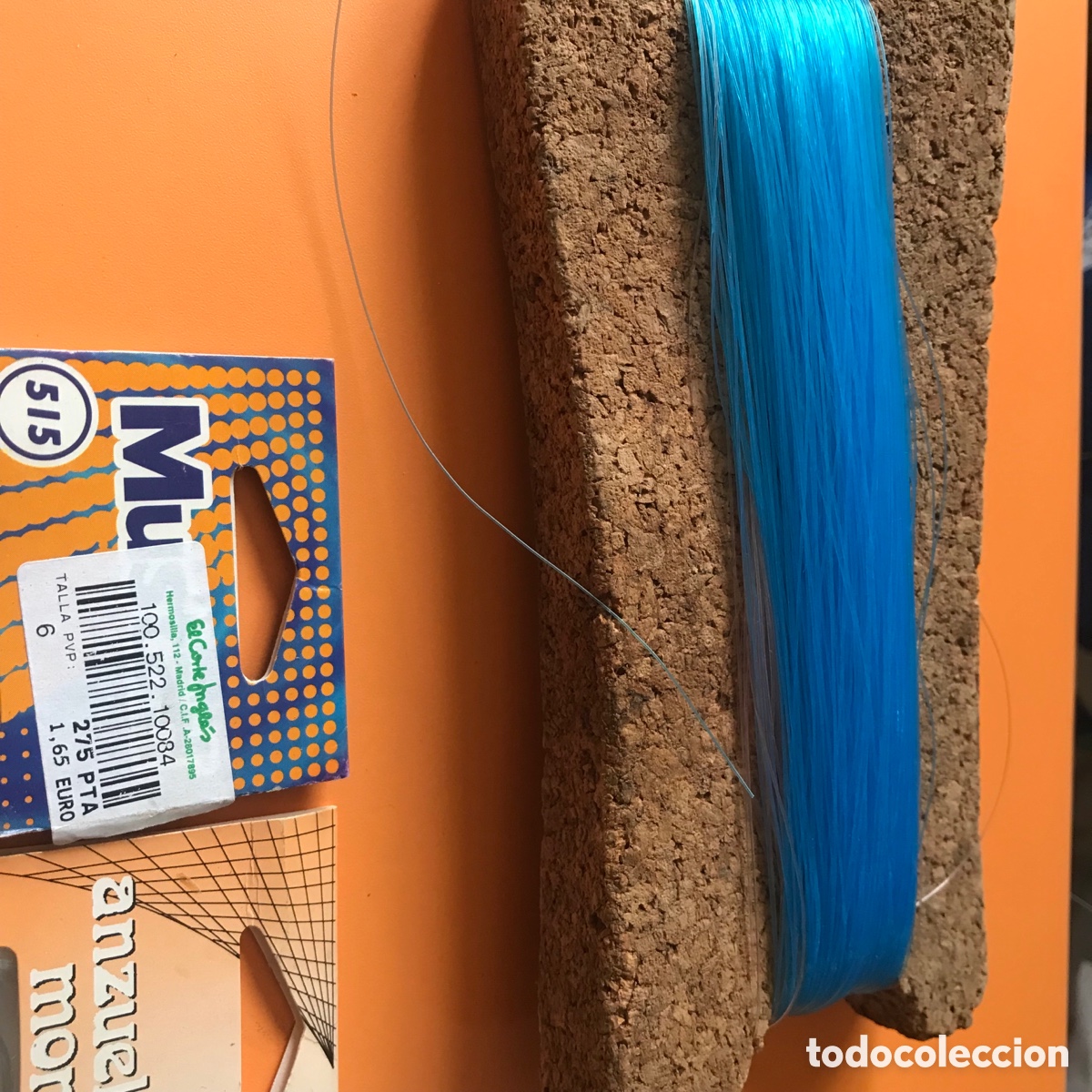 Coleccionismo deportivo: Lote aparejo pesca - Foto 15