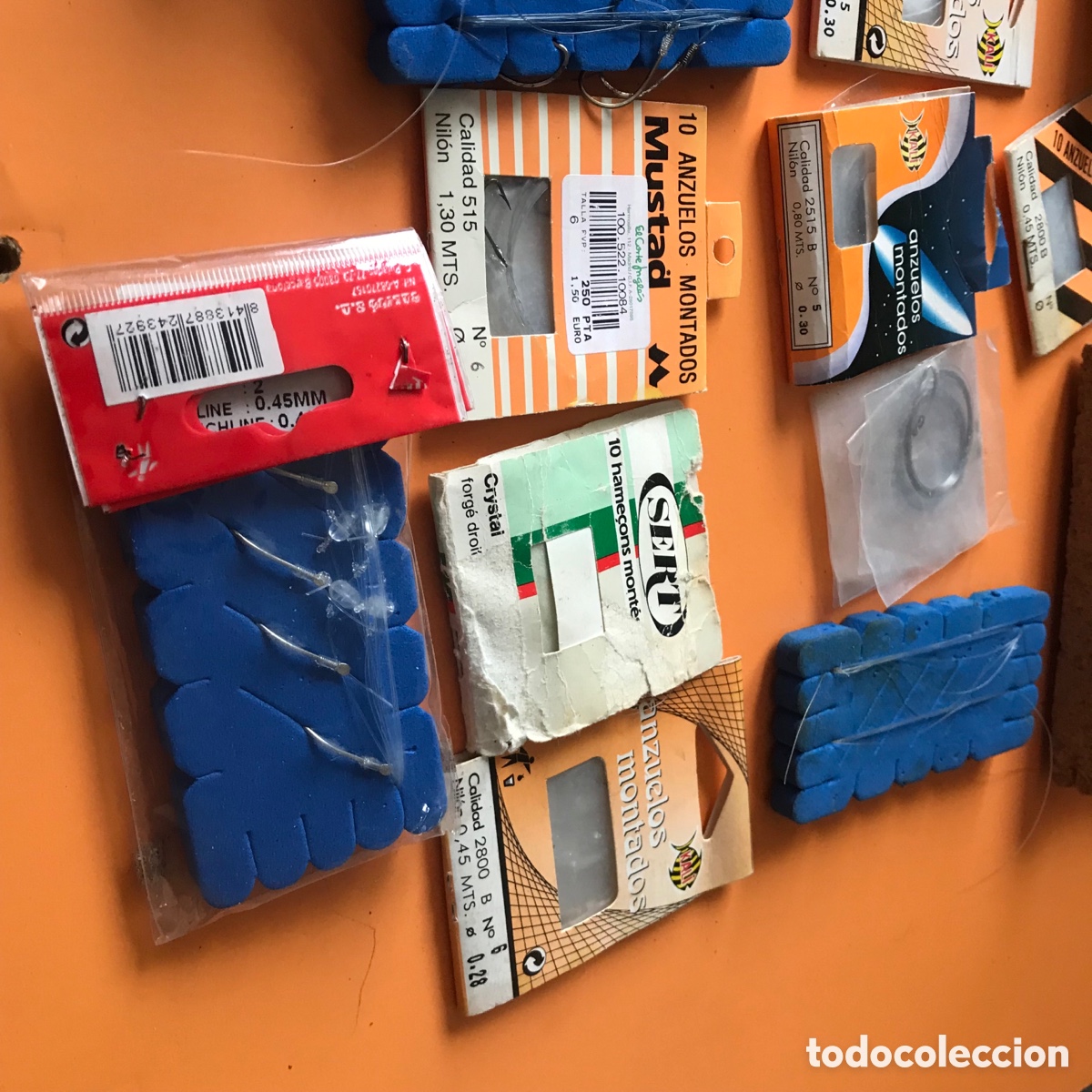 Coleccionismo deportivo: Lote aparejo pesca - Foto 18