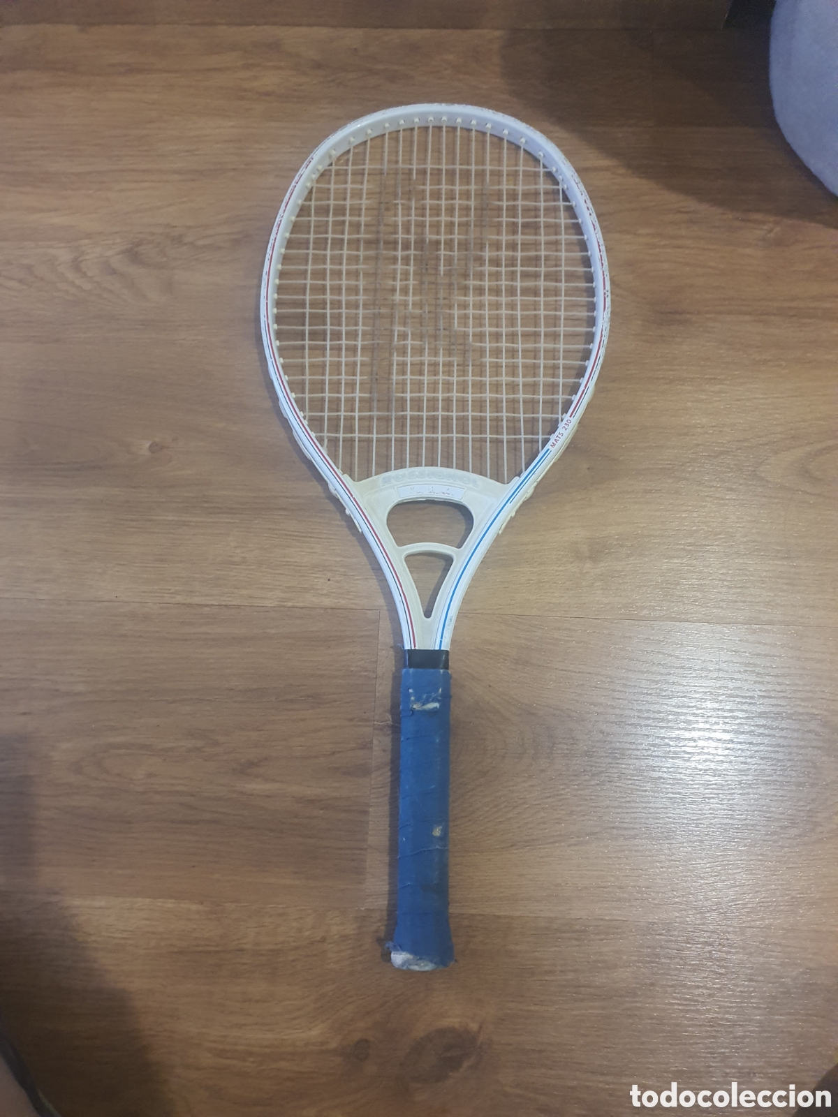 Collectionnisme sportif: Antigua raqueta rossignol mats wilander 230