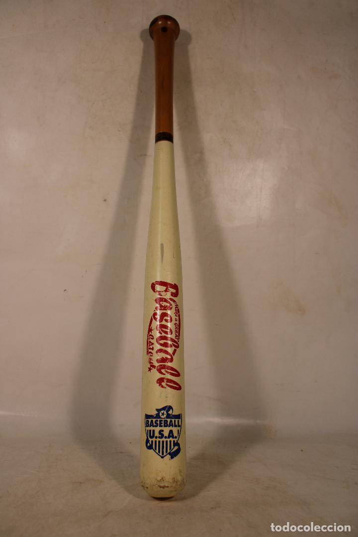 Coleccionismo deportivo: bate de beisbol make a great baseball u.s.a. - Foto 2