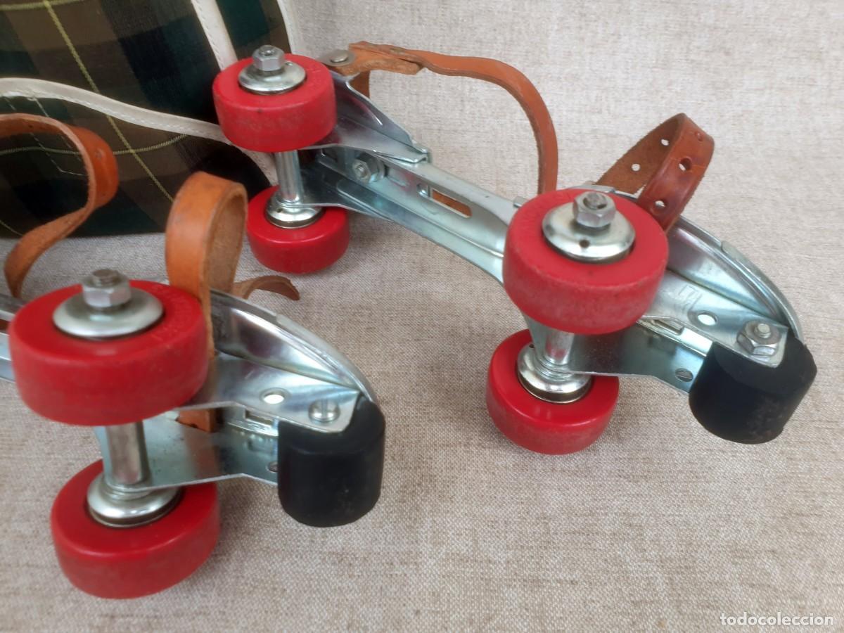 Coleccionismo deportivo: PATINES SANCHESKI CON BOLSA Y LLAVE - Foto 6