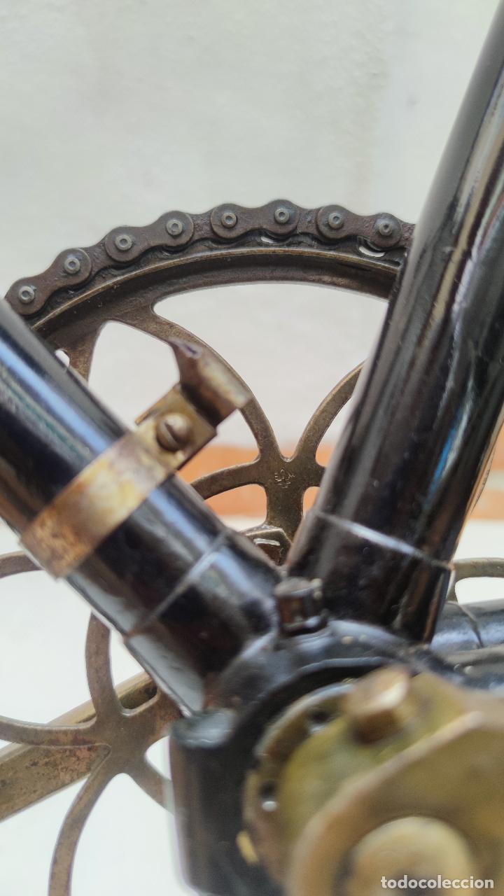 Coleccionismo deportivo: BICICLETA SANROM&Aacute; C. 1913 - Foto 5