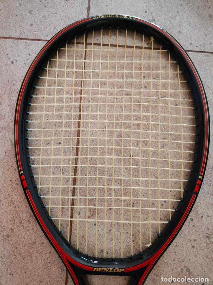 Coleccionismo deportivo: Raqueta de tenis Dunlop McEnroe Comp - Foto 3