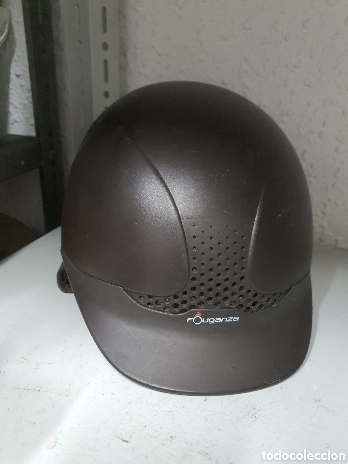 Sammelleidenschaft Sport: casco de hipica fouganza