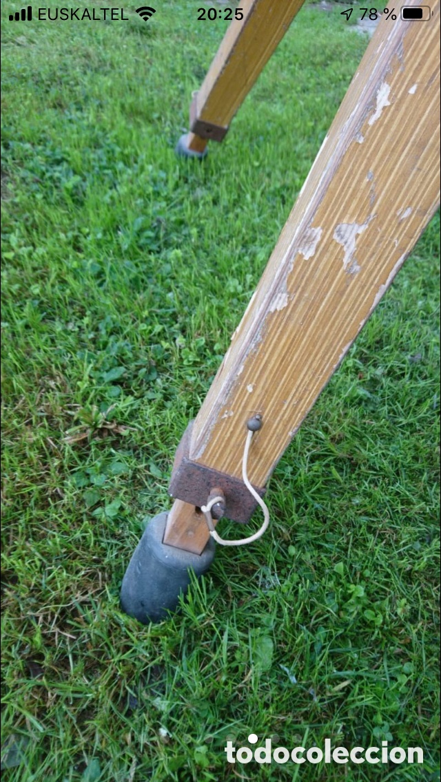 Coleccionismo deportivo: Potro de madera y cuero - Foto 6