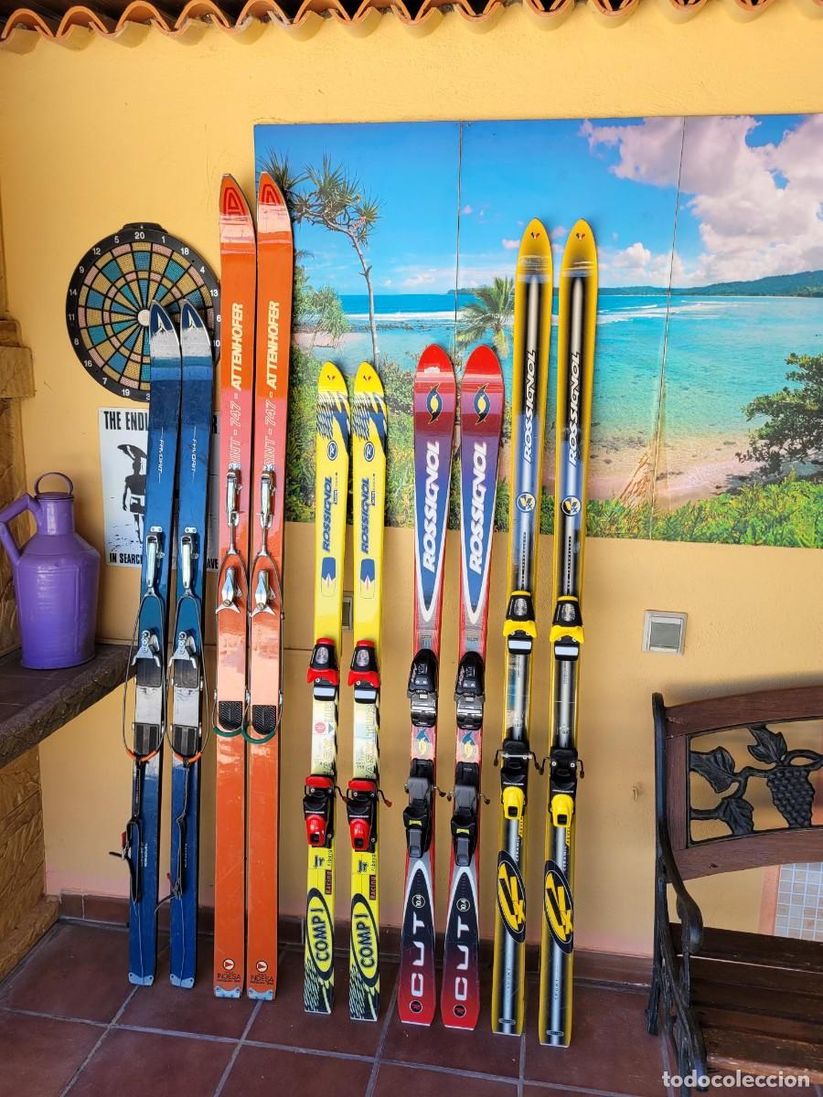 Coleccionismo deportivo: LOTE DE ESQU&Iacute;ES - Foto 2