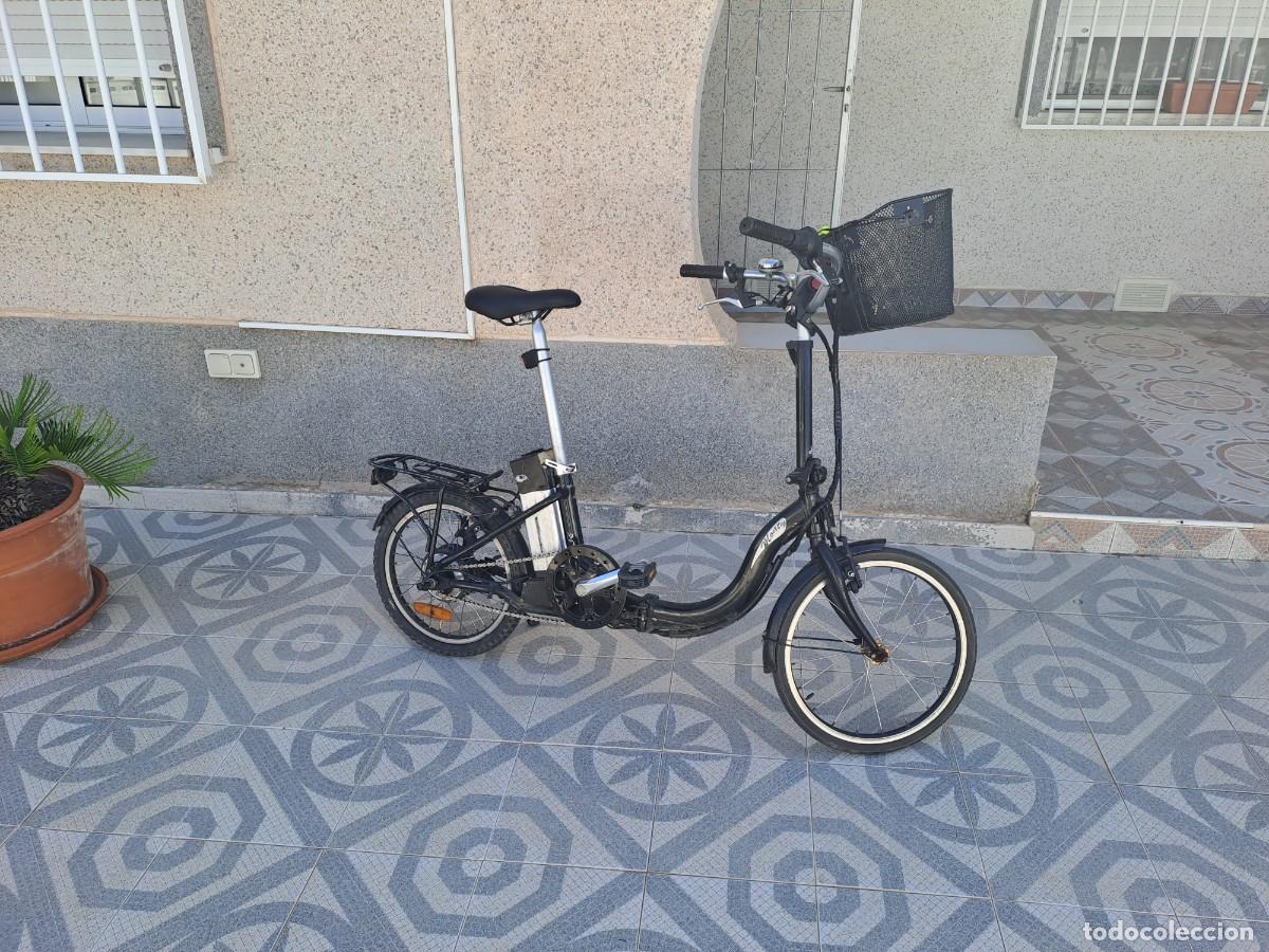 Coleccionismo deportivo: Bicicleta plegable el&eacute;ctrica - Foto 1