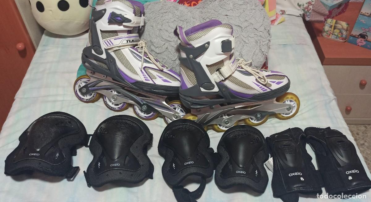 Coleccionismo deportivo: Patines de l&iacute;nea - Tijuana - Foto 2
