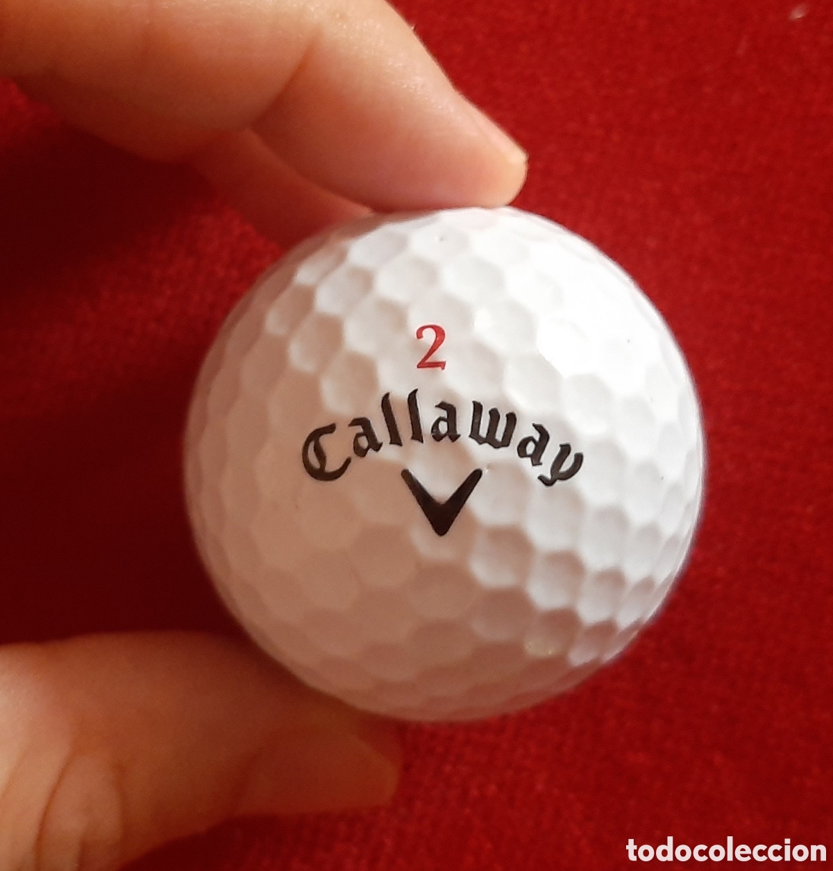 Coleccionismo deportivo: Pelota golf Callaway 2 publicidad Dublo COMPRA MINIMA 5&euro;