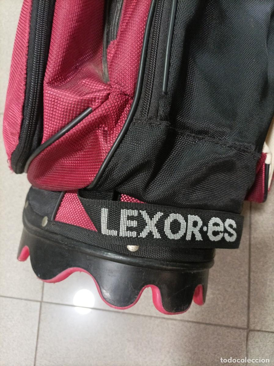 Coleccionismo deportivo: BOLSA LEXOR GOLF ROJA Y NEGRA - Foto 2
