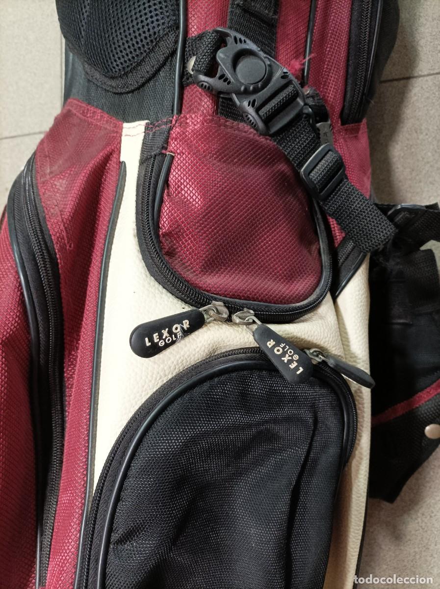 Coleccionismo deportivo: BOLSA LEXOR GOLF ROJA Y NEGRA - Foto 3