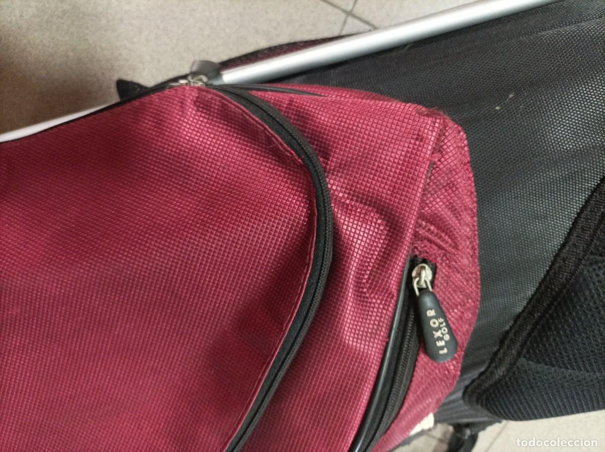 Coleccionismo deportivo: BOLSA LEXOR GOLF ROJA Y NEGRA - Foto 7