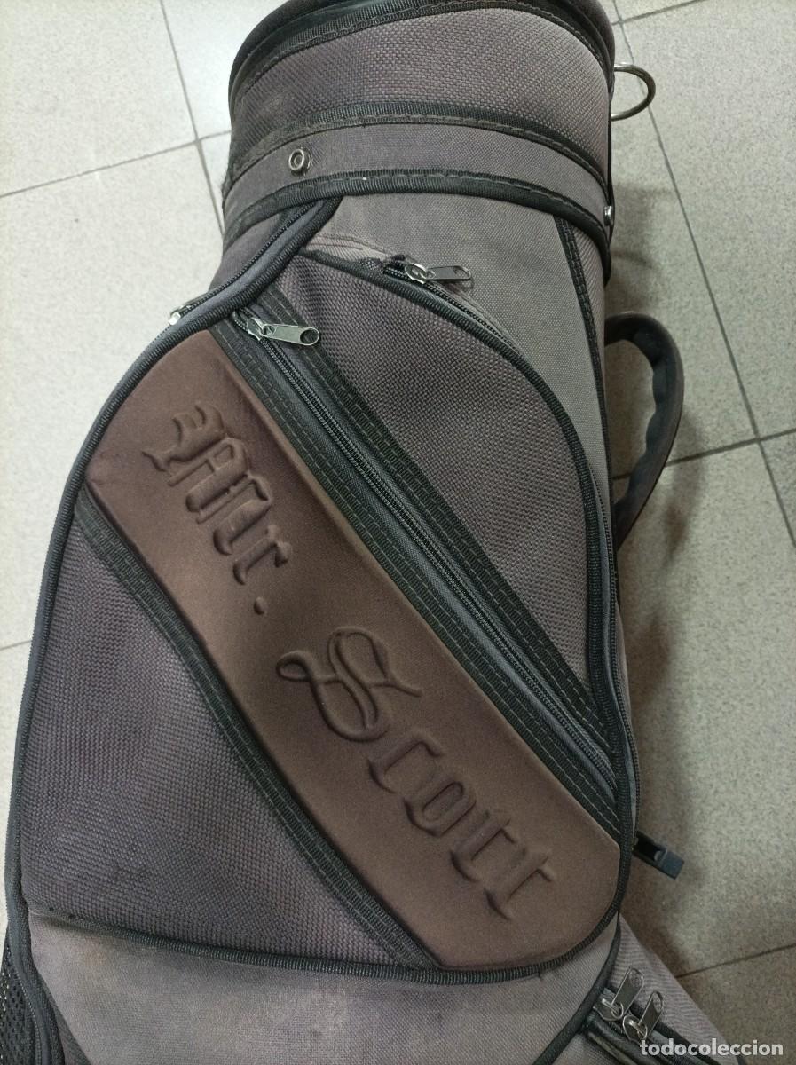 Coleccionismo deportivo: BOLSA DE GOLF - MR. SCOTT GOLF MARR&Oacute;N - Foto 9