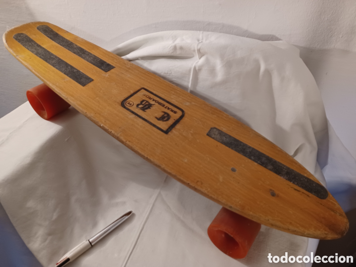 Coleccionismo deportivo: Monopatin CB Skateboards. Joys retro - Foto 3