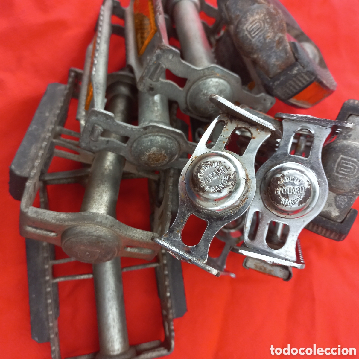 Coleccionismo deportivo: PEDALES BICICLETA VINTAGE - Foto 4