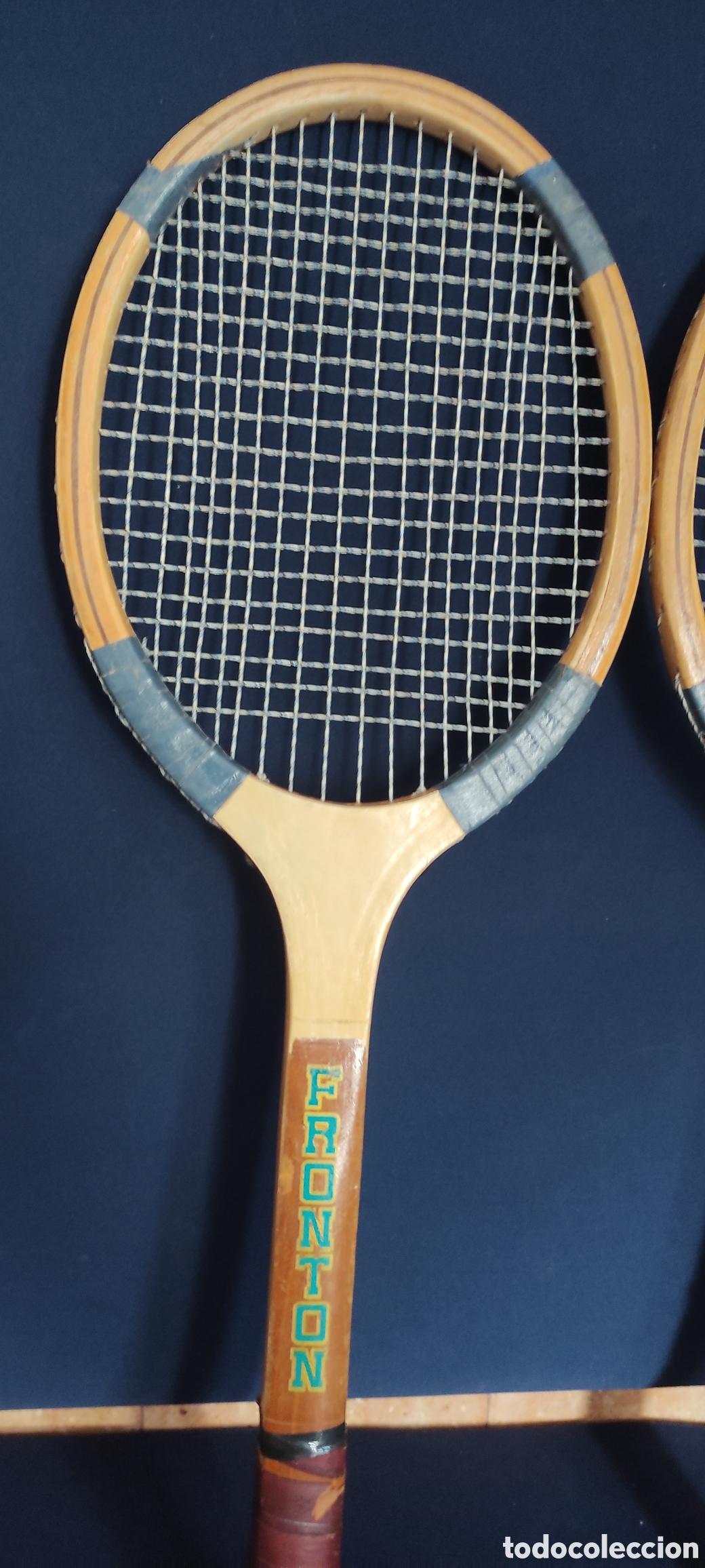 Coleccionismo deportivo: RAQUETAS ANTIGUAS DE FRONTON - Foto 4