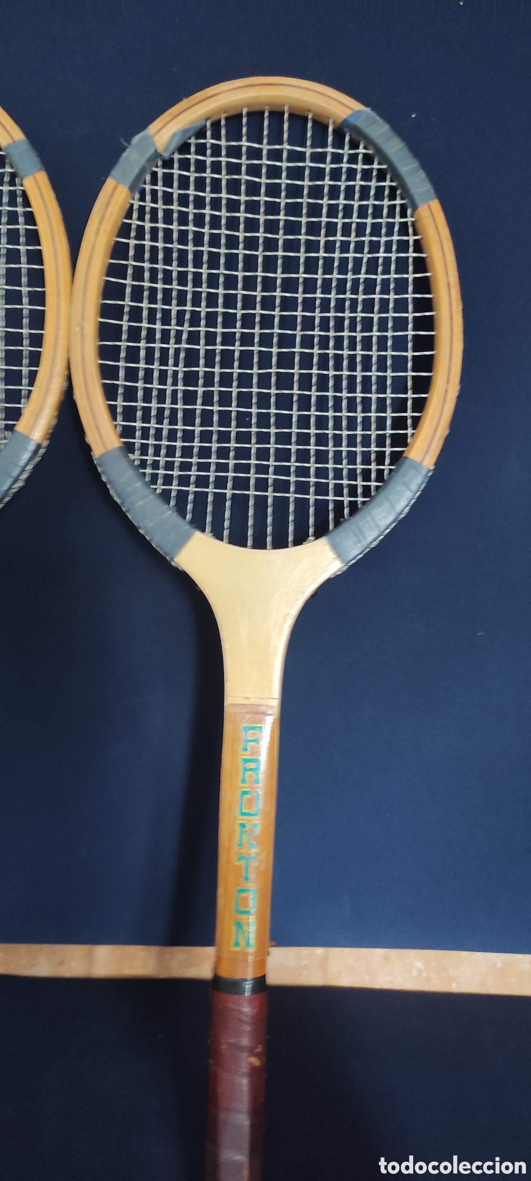 Coleccionismo deportivo: RAQUETAS ANTIGUAS DE FRONTON - Foto 5