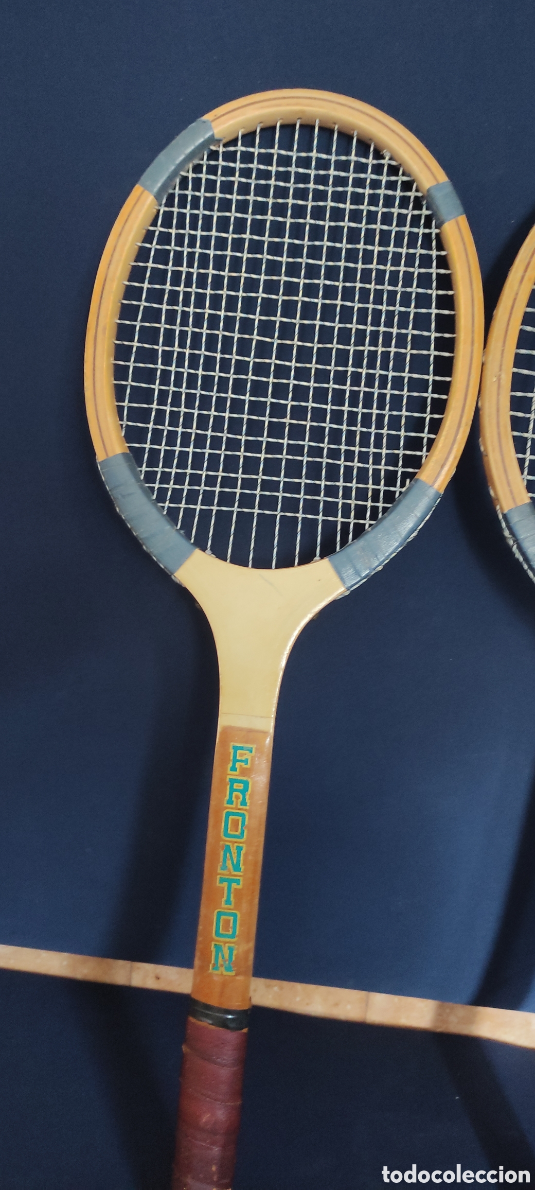 Coleccionismo deportivo: RAQUETAS ANTIGUAS DE FRONTON - Foto 6