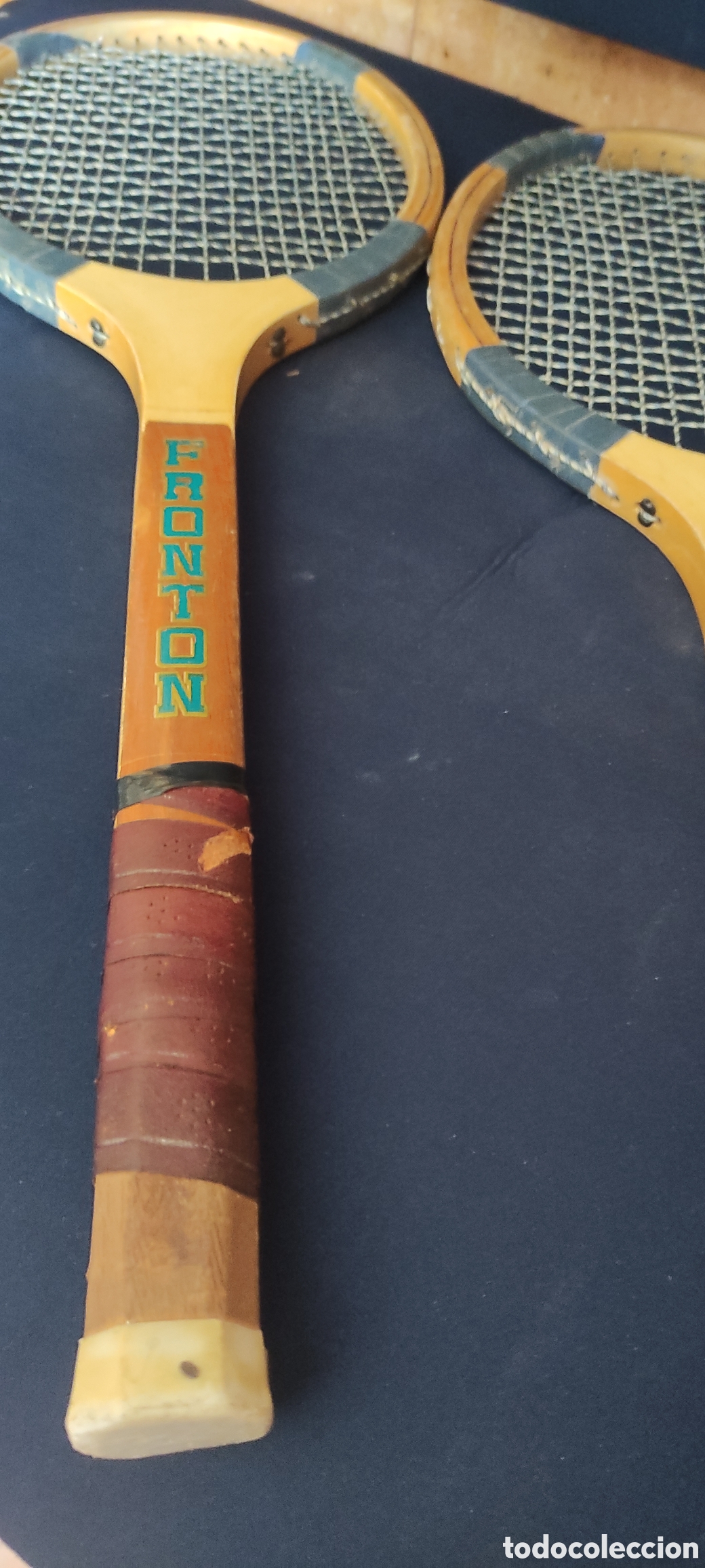 Coleccionismo deportivo: RAQUETAS ANTIGUAS DE FRONTON - Foto 9