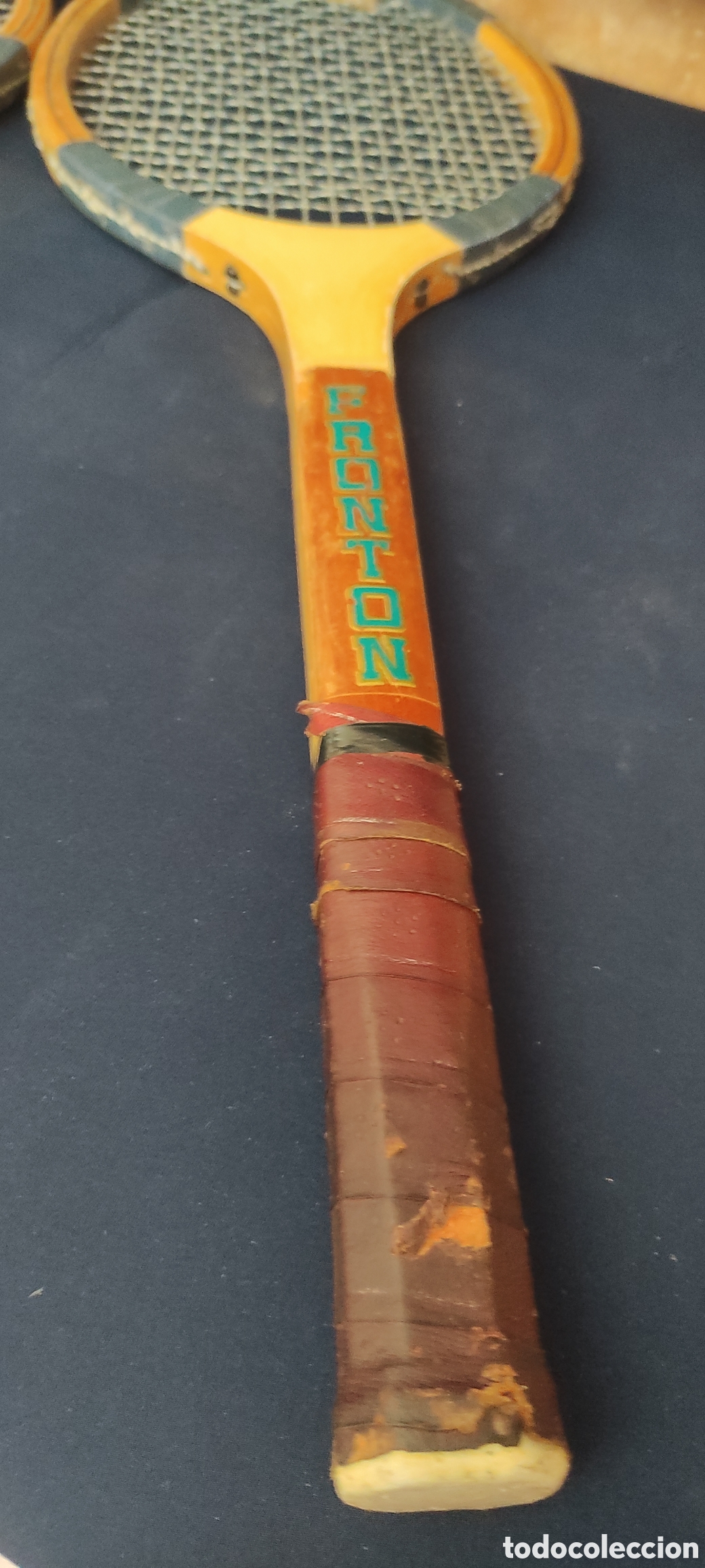 Coleccionismo deportivo: RAQUETAS ANTIGUAS DE FRONTON - Foto 10