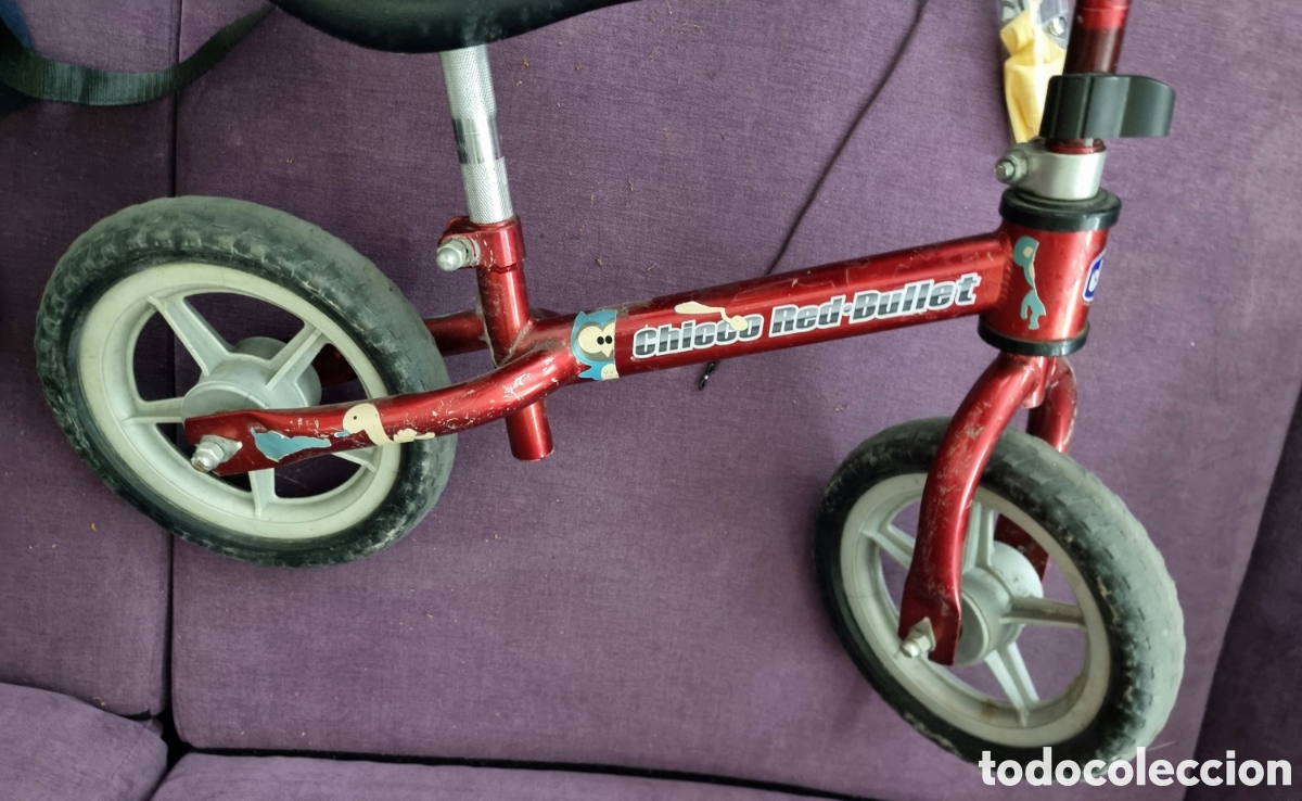 Coleccionismo deportivo: Bicicleta Red Bullet ni&ntilde;@ 65 &times; 50 cms - Foto 2