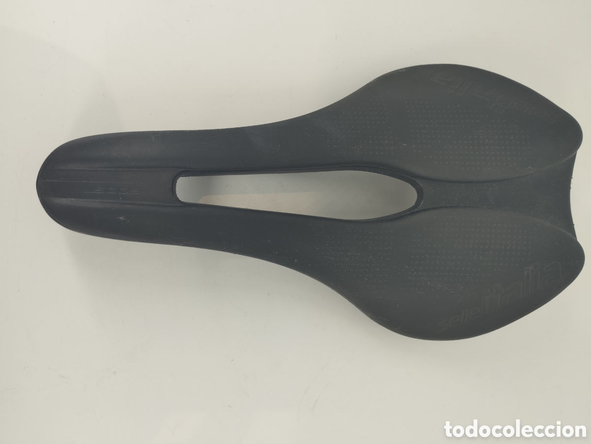Coleccionismo deportivo: Sill&iacute;n bicicleta selle Italia. - Foto 3