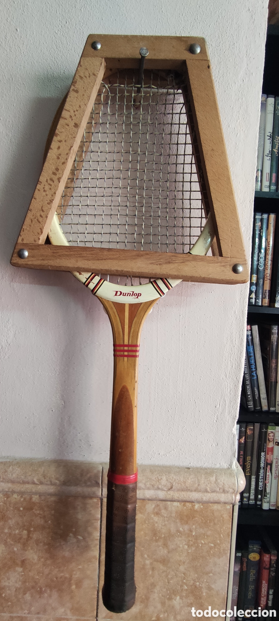 Coleccionismo deportivo: ANTIGUA RAQUETA DUNLOP - Foto 2
