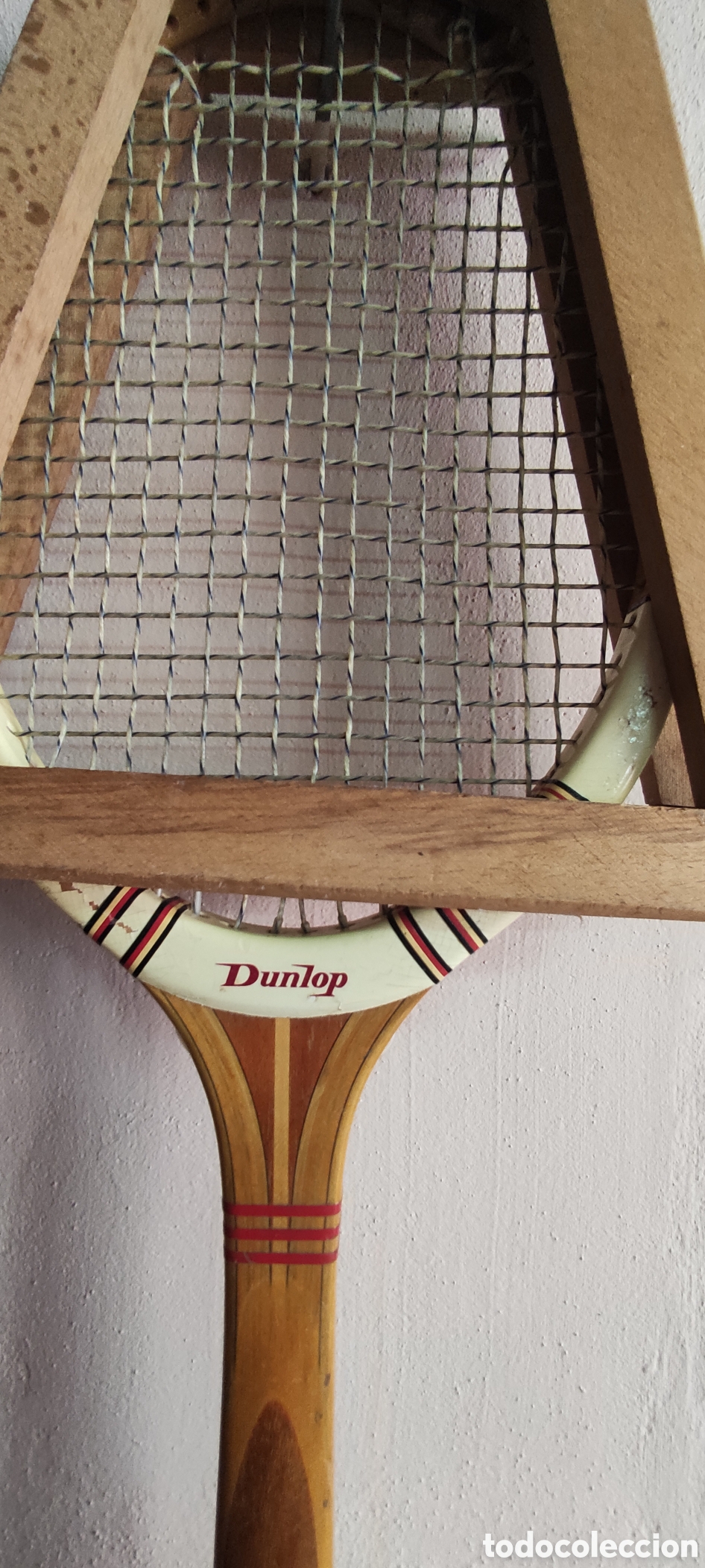 Coleccionismo deportivo: ANTIGUA RAQUETA DUNLOP - Foto 3