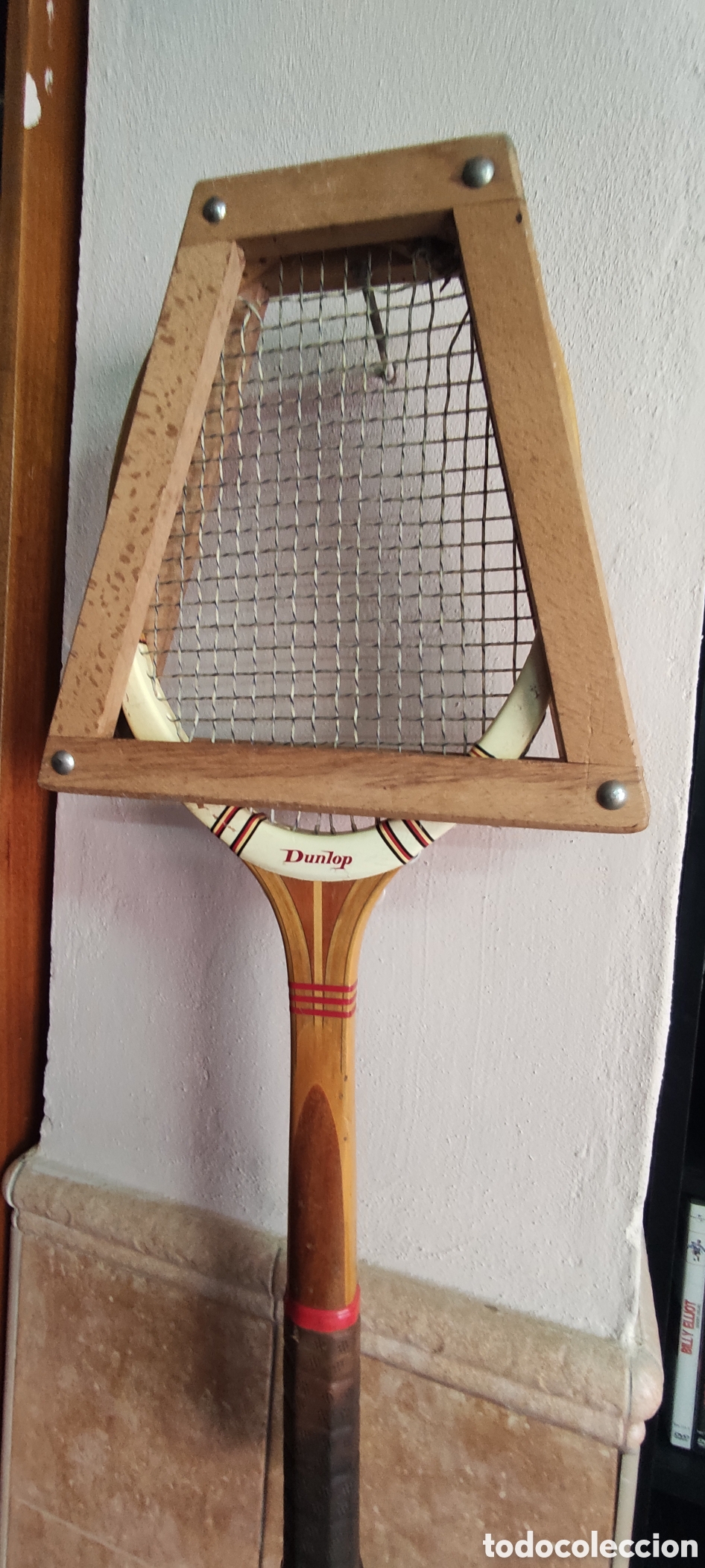 Coleccionismo deportivo: ANTIGUA RAQUETA DUNLOP - Foto 4