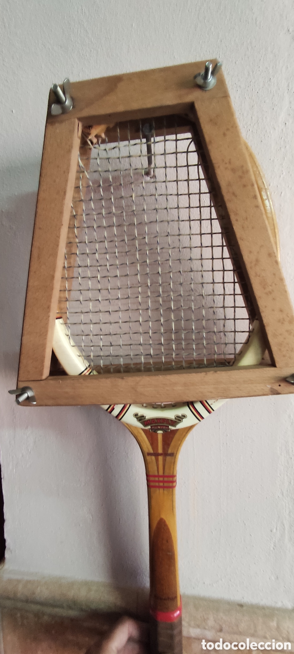 Coleccionismo deportivo: ANTIGUA RAQUETA DUNLOP - Foto 6