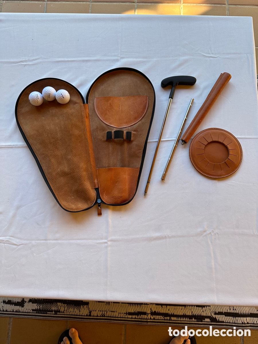 Coleccionismo deportivo: Putting Set Golf. Set viaje. - Foto 1