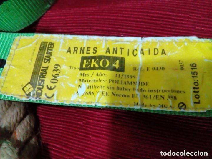 Coleccionismo deportivo: arnes anticaida EKO 4 - Foto 3