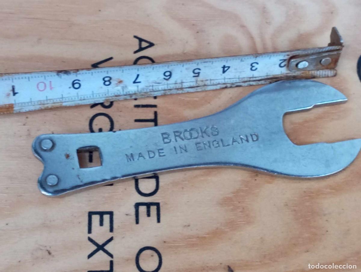 Coleccionismo deportivo: llave brooks sillin bicicleta pieza correcta coleccion - Foto 3